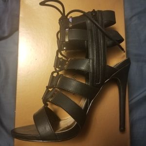 Sexy lace up stilettos